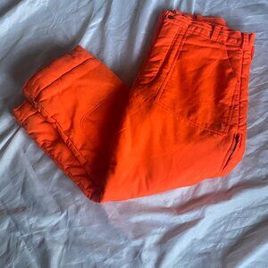 Winchester Orange Hunting Pants Mens Size Extra Large